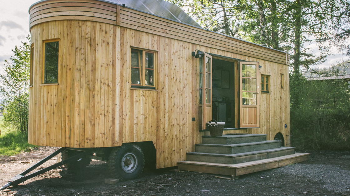 Tiny House der Firma Wohnwagon