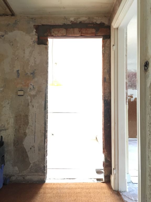 Neuer Durchbruch bringt viel Helligkeit ins Haus.