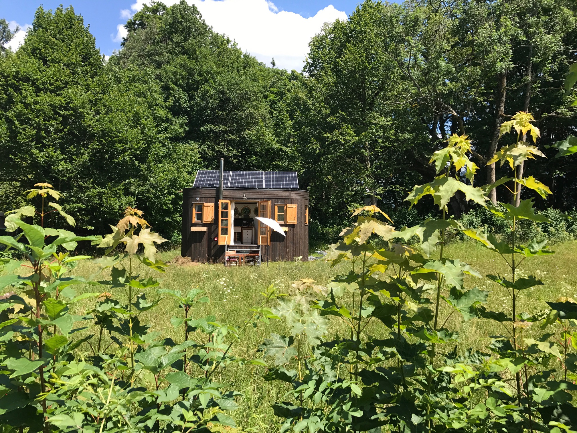 Nachhaltiges Tiny House im Grünen