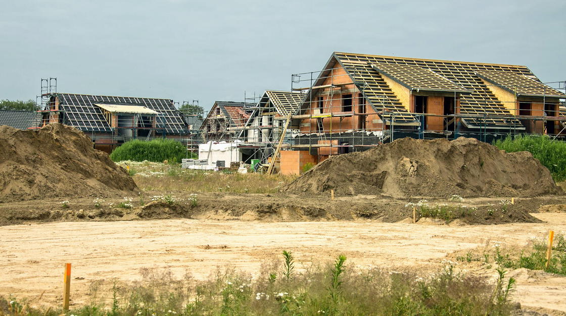 Ohne Baugenehmigung darf nicht gebaut werden.