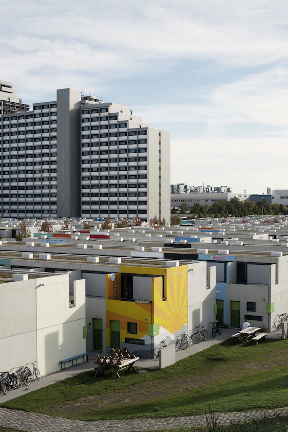 Olympiadorf M nchen Deutschlands Gr te Tiny House Siedlung