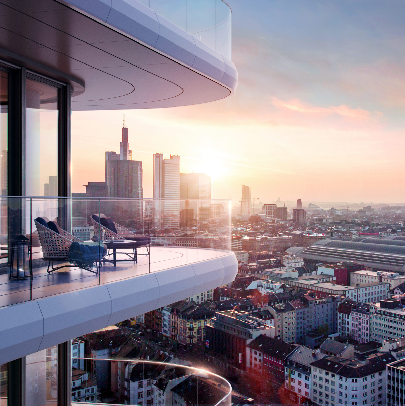 Grand Tower Frankfurt Wohnung