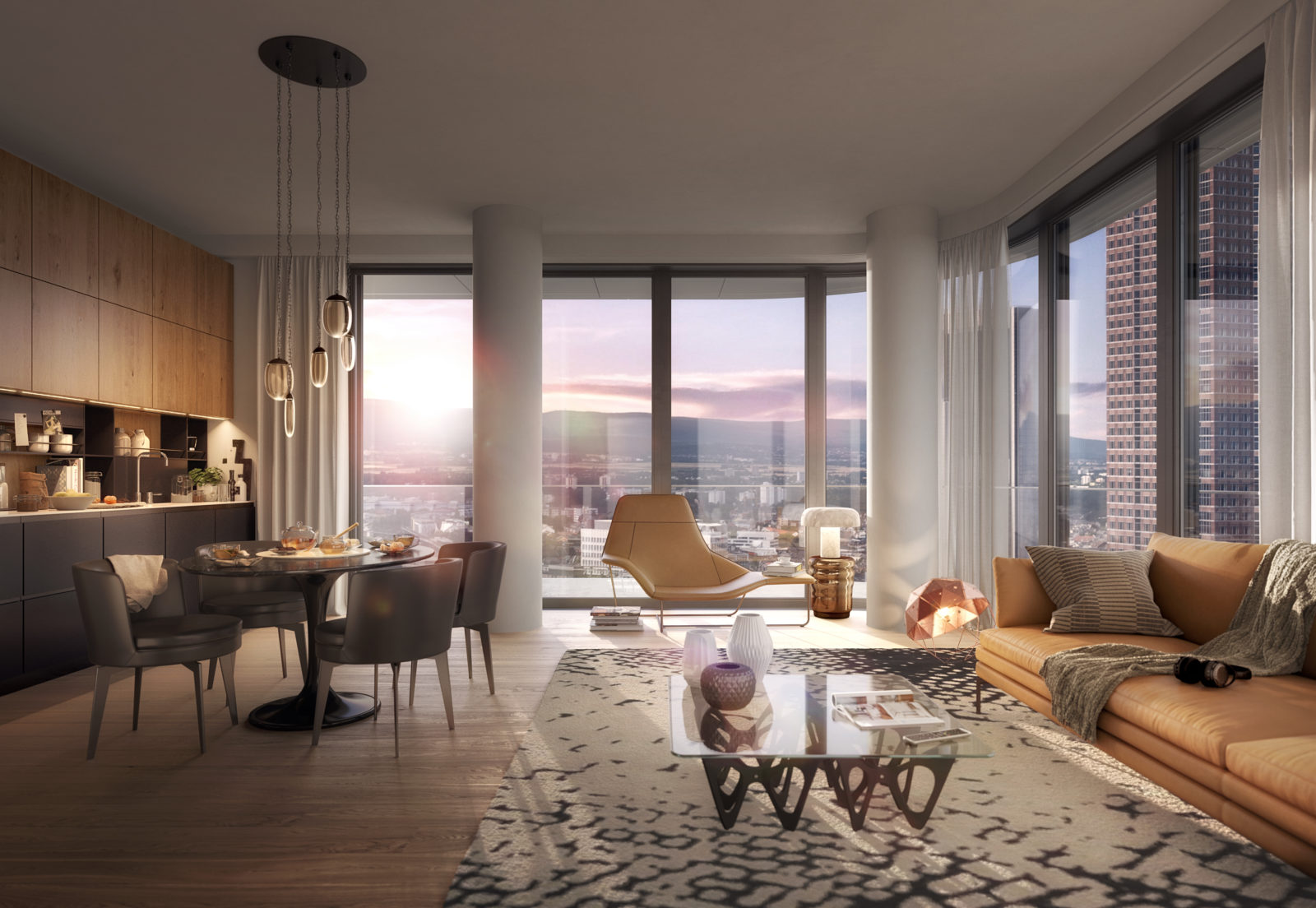 Grand Tower Frankfurt Wohnung