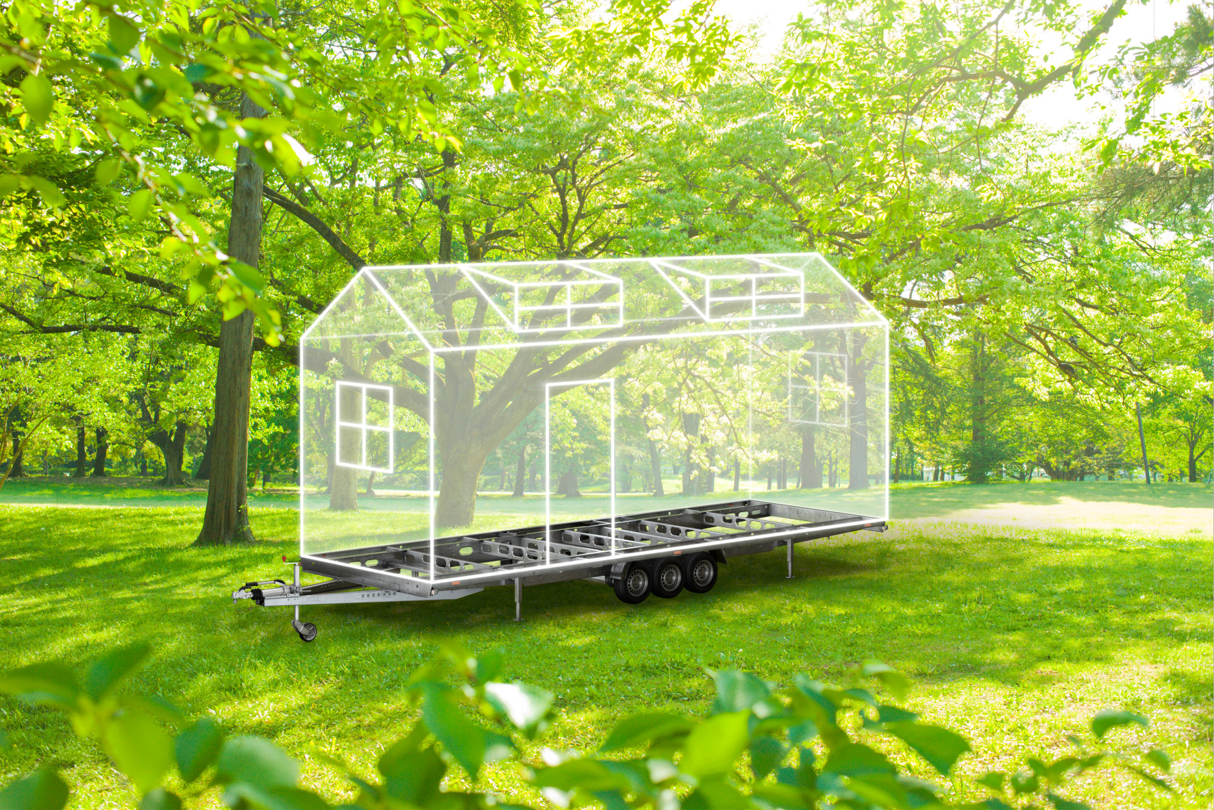 Tiny House Anhänger von AL-Ko
