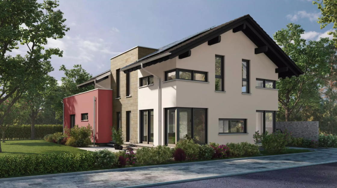 Mehrgenerationenhaus: das "Musterhaus Estenfeld" von Okal-Haus