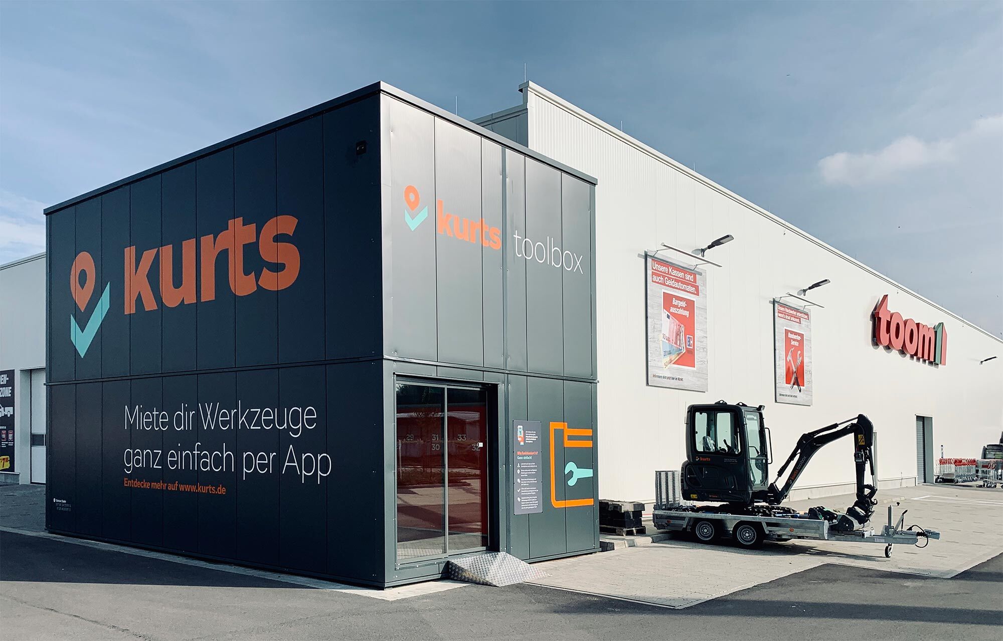 WerkzeugVerleih aus dem Automaten Innovative Idee für Heimwerker