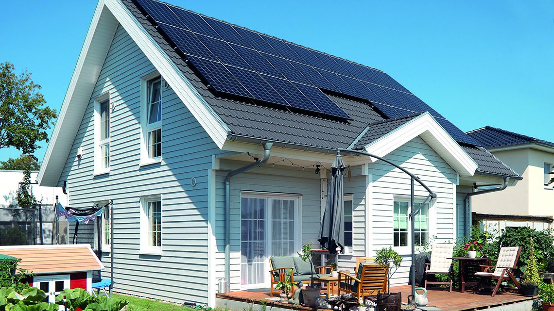 Fertighausmodell Kundenhaus Sonnholm von Danhaus.