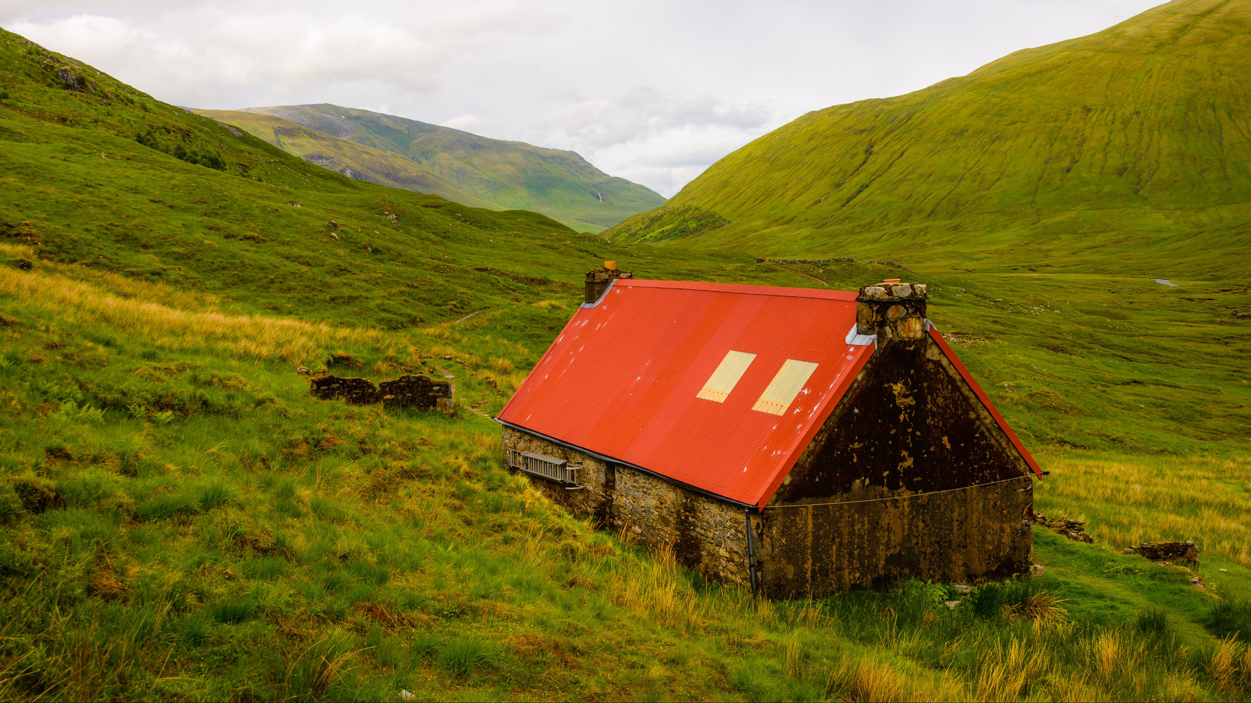 Bothie Wanderhütte in den schottischen Highlands