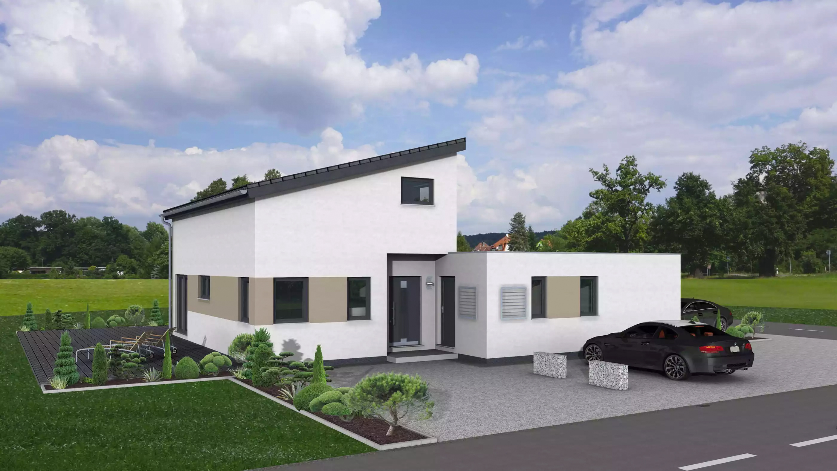 Mehrgenerationenhaus: Modell Junto 168 von Fingerhut Haus.