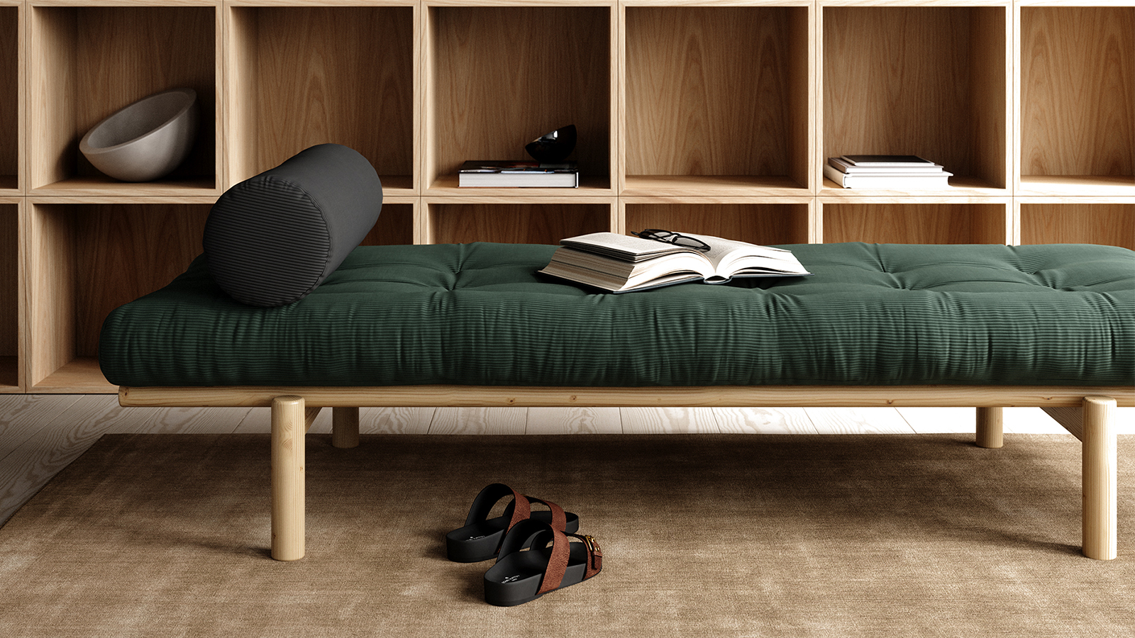 Möbel-Trend Next Daybed von Karup Design mit Cord-Futon-Matratze