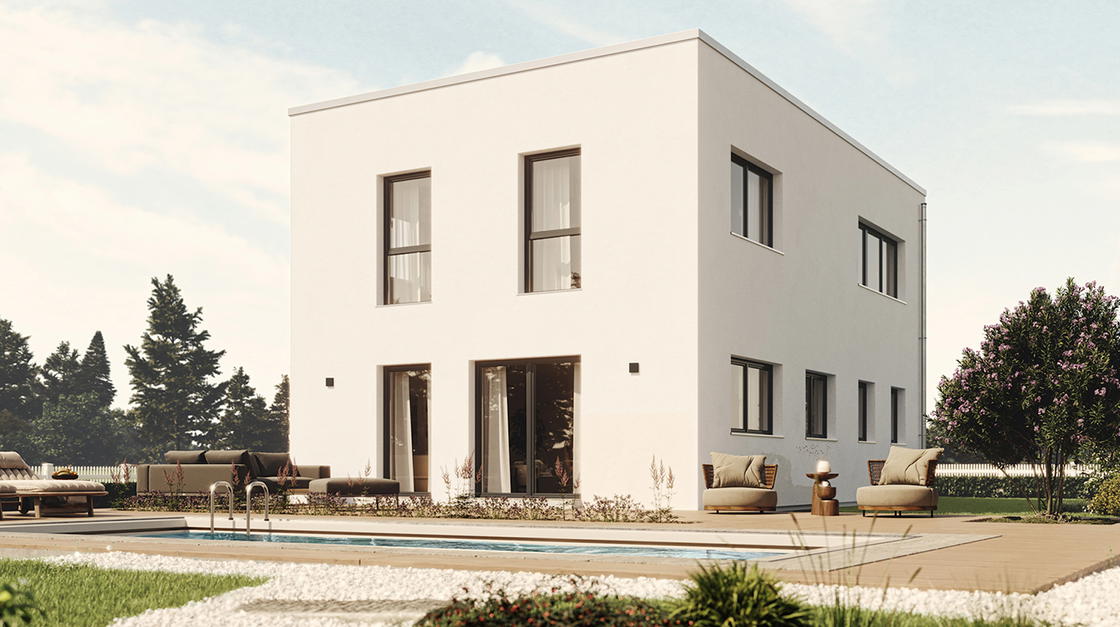 Schmales Haus von Fingerhaus
