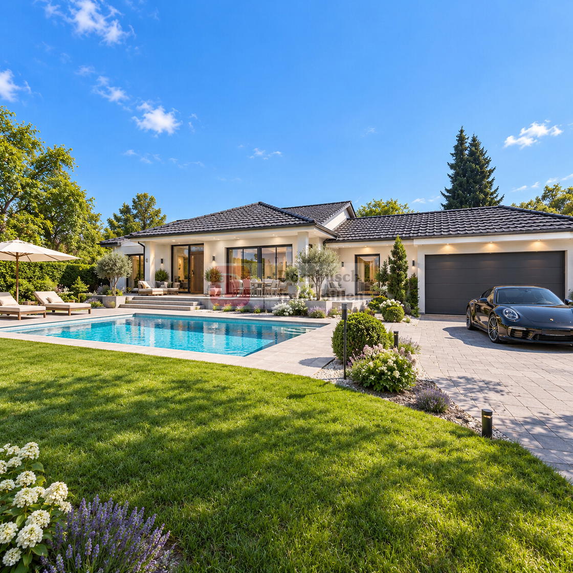Luxusvilla - Virtual Staging