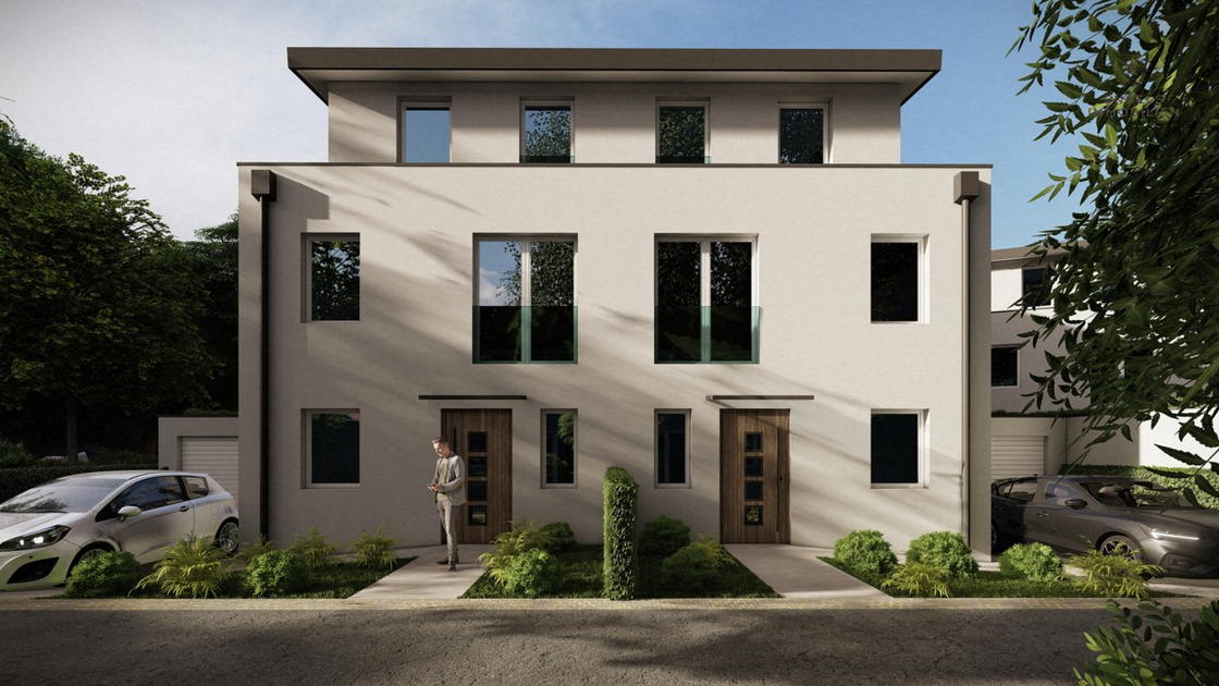Eingang Haus 5a und 5b