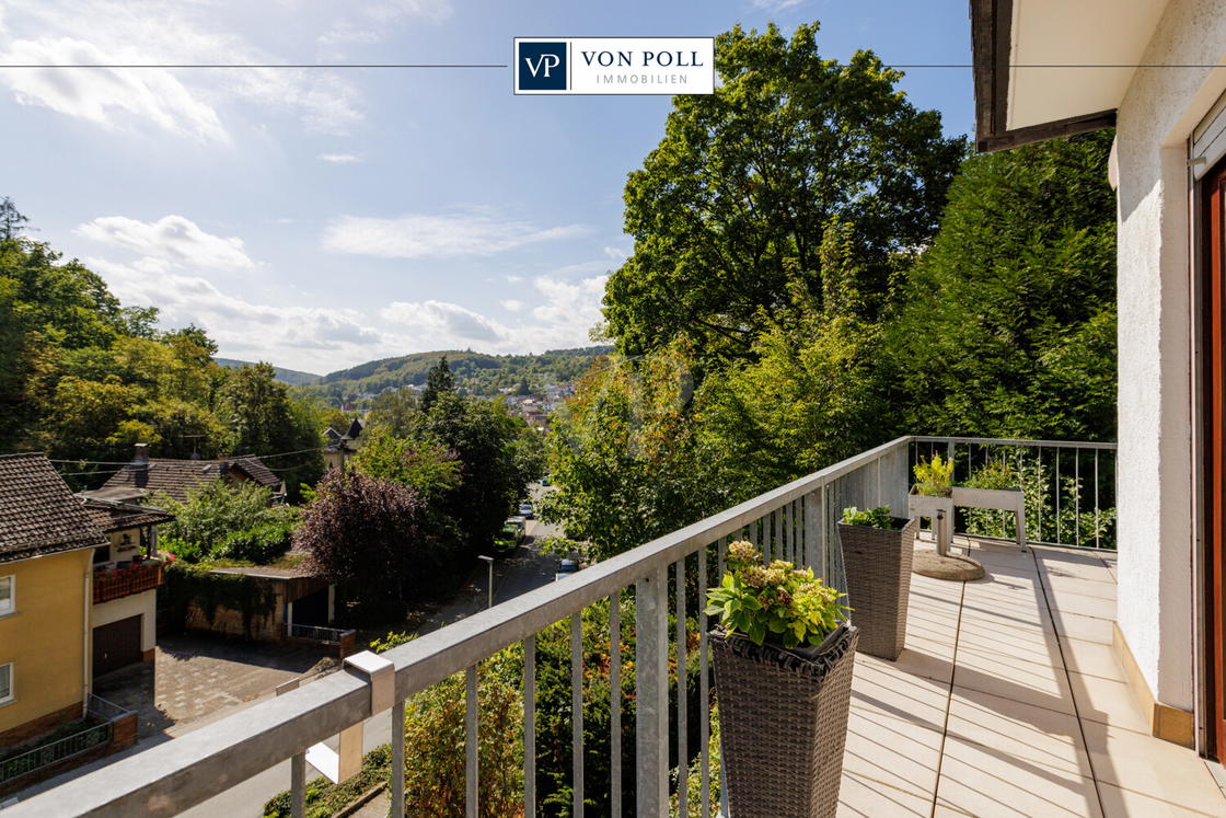 Freistehendes Einfamilienhaus mit herrlichem Blick
