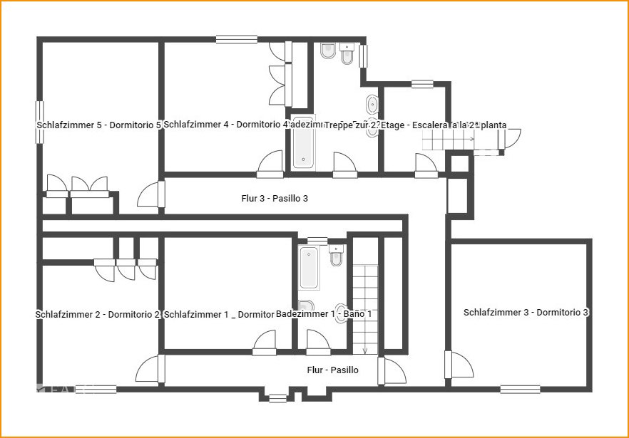 1. Etage