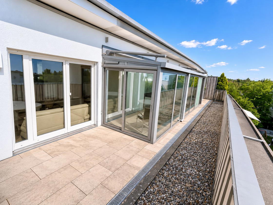 Dachterrasse - Ansicht 1