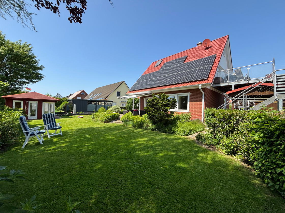 Rückseite - Garten