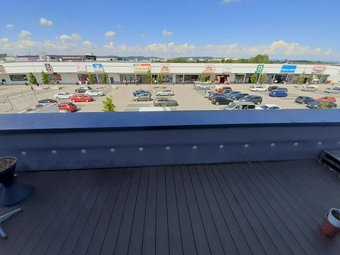 Lounge mit Terrasse