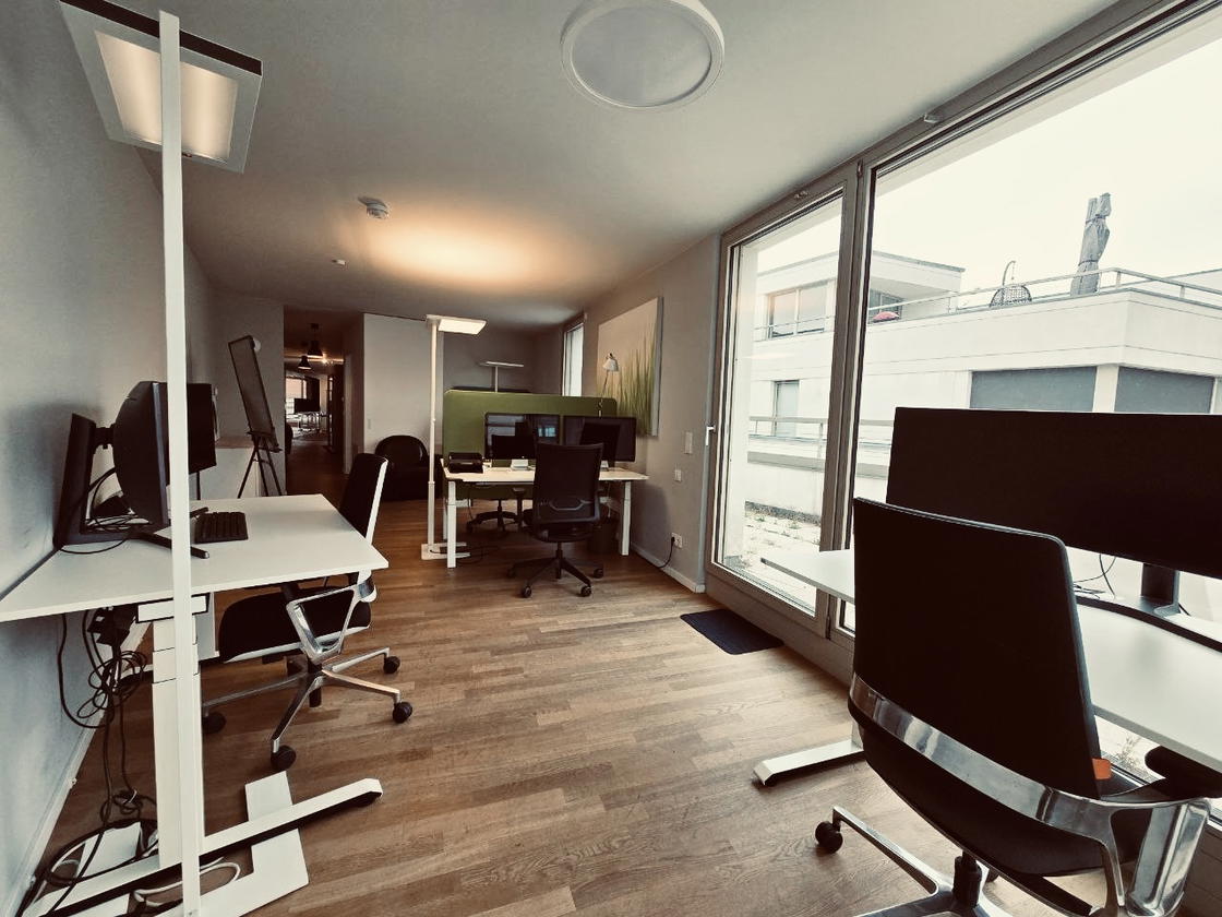FLEX DESK – flexibler Arbeitsplatz im Gemeinschaftsbüro