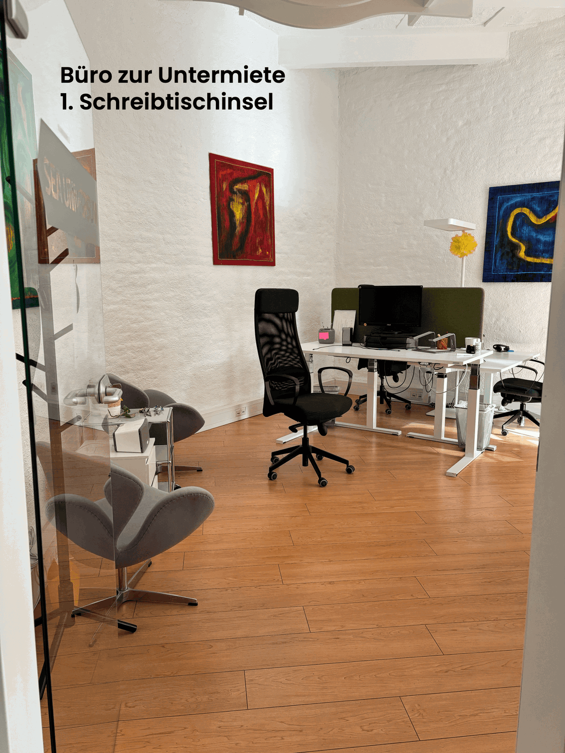 1. Schreibtischinsel