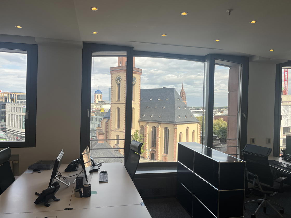 Blick aus dem Open Plan Office - Teil