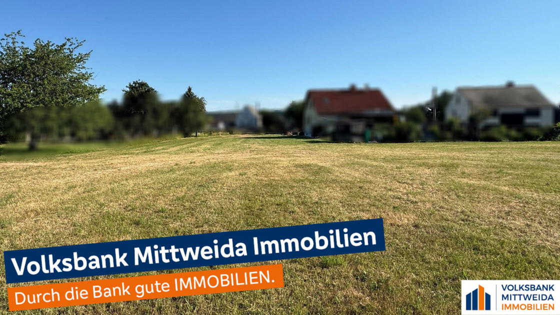 Grundstücksansicht Richtung Süden