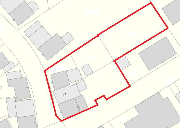 Grundriss Grundstück