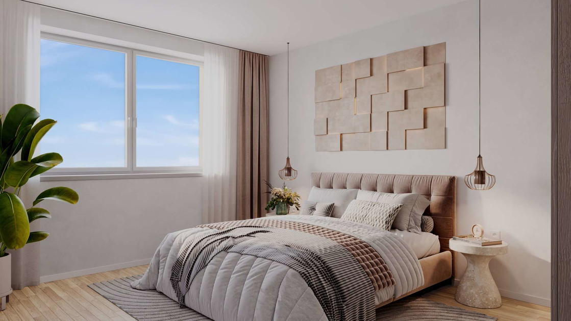 Visualisierung Schlafzimmer