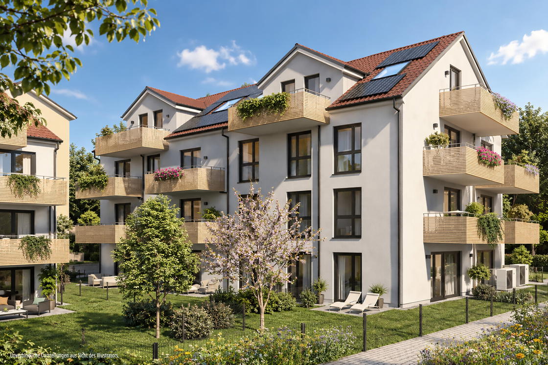 Haus C Unverbindliche Darstellungen aus Sicht des Illustrators