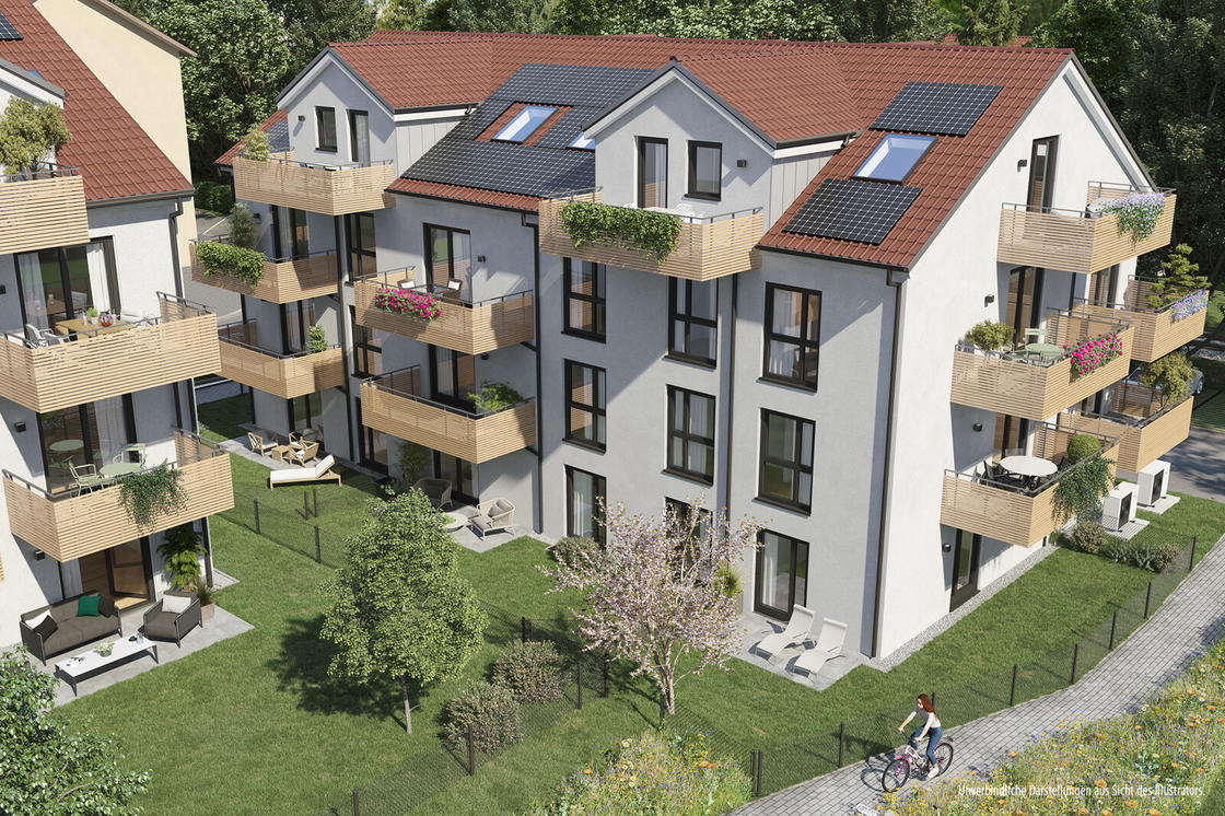 Haus C Unverbindliche Darstellungen aus Sicht des Illustrators