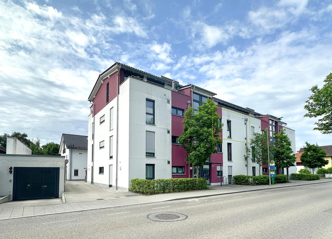 Gebäudeansicht - Mehrfamilienhaus