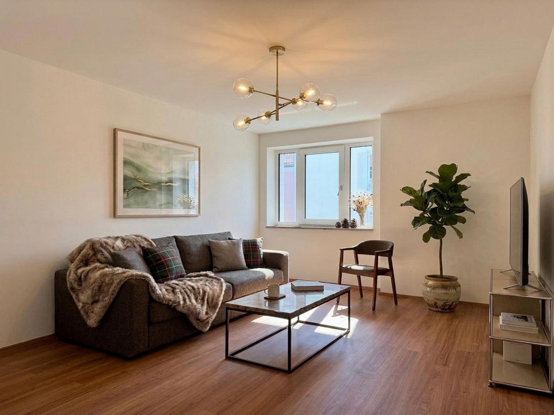 Das gemütliche Wohnzimmer