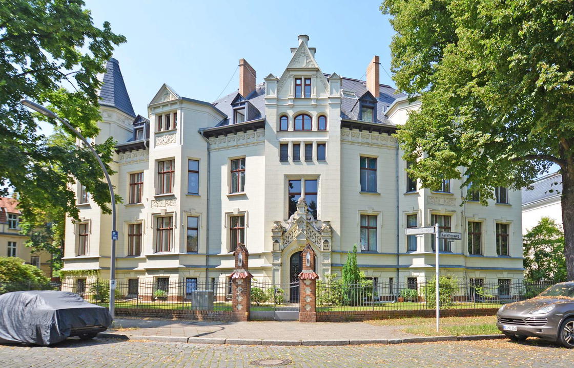 Blick von der Straße