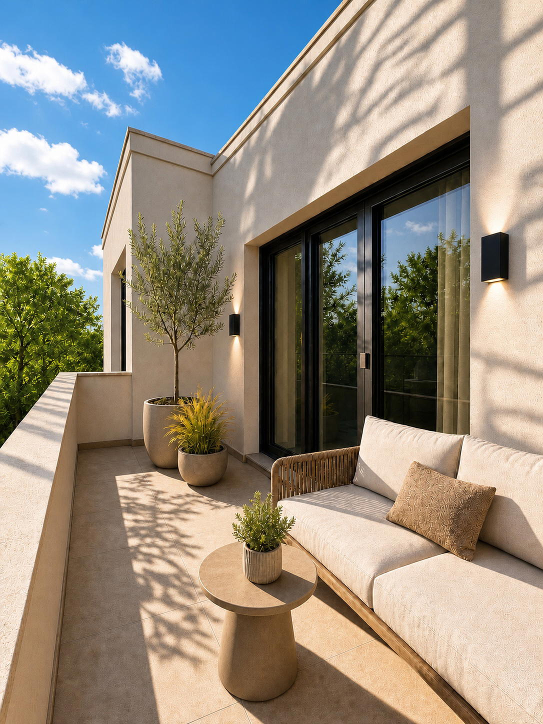 Balkon (Ki visualisiert)