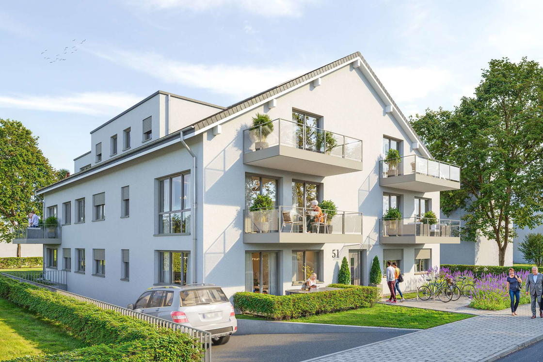 Visualisierung Ansicht Eingang