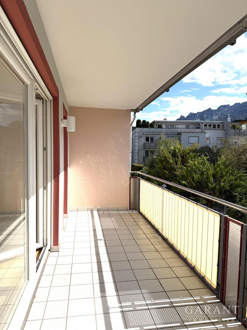 Balkon mit Ausblick