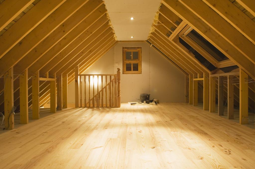 Dachboden aus Holz