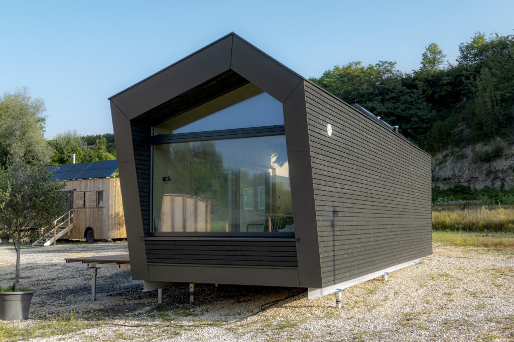 Cabin One bei der Tiny House-Ausstellung Weinstadt