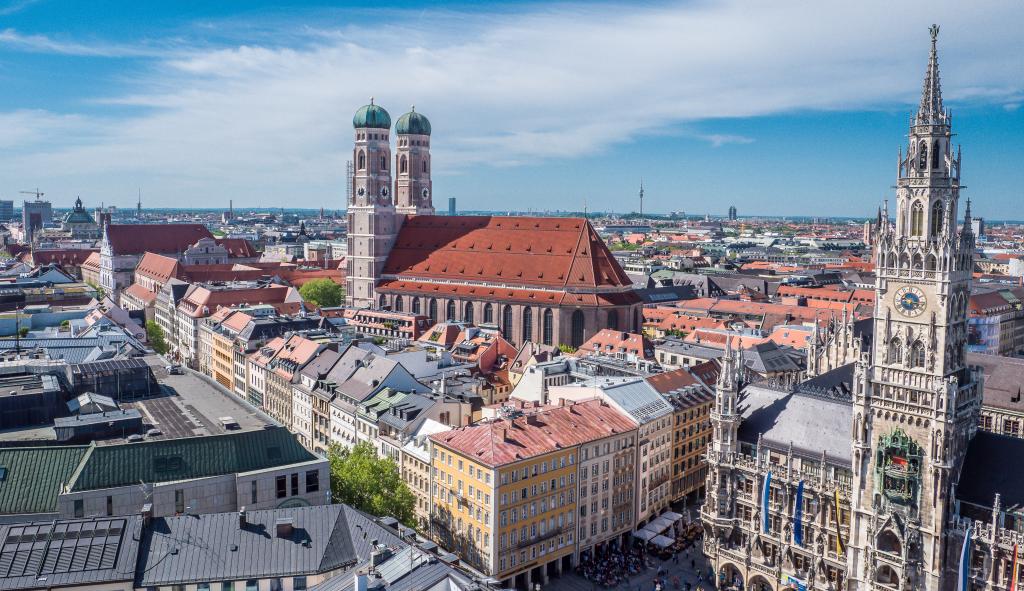 Panorama von München