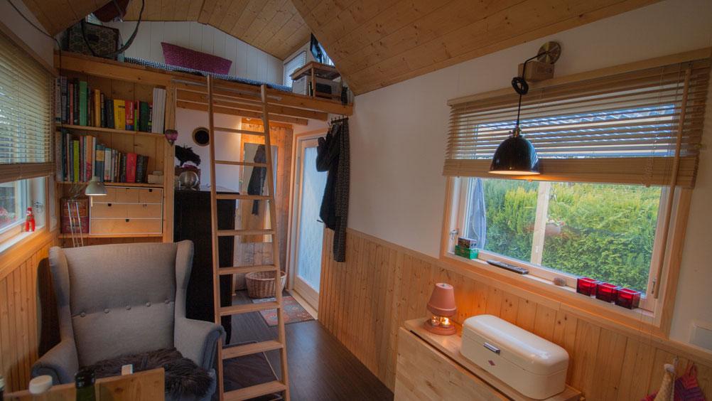 Blick in ein Tiny House