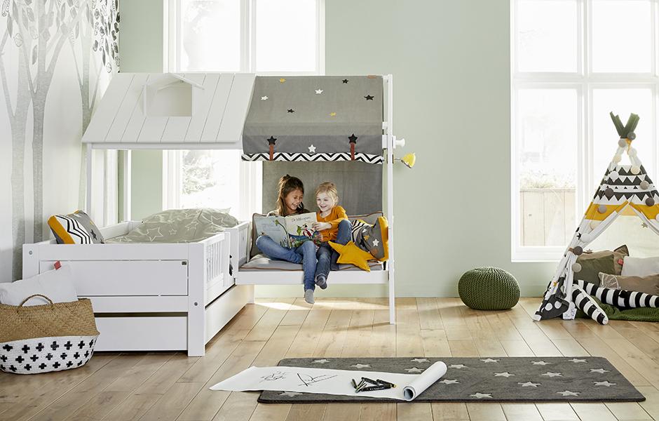 Skandinavische Kinderzimmermöbel liegen im Trend