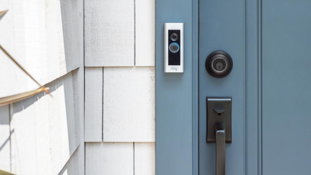 Video-Türklingel: Das Modell "Doorbell pro" von ring.