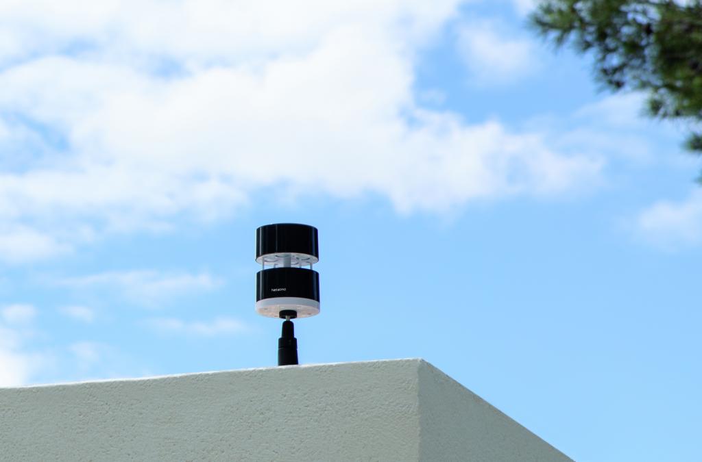 Wetterstation mit WLAN: Windmesser von Netatmo