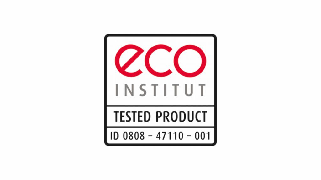 Label von Eco Institut Tested Product