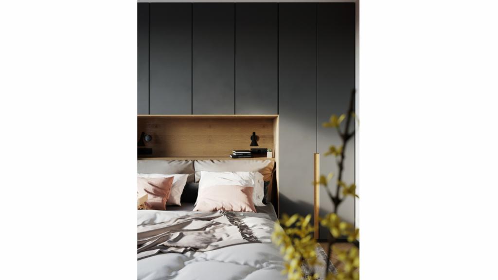 Schlafzimmerwand gestalten: 9 tolle Ideen für die Wand hinterm Bett