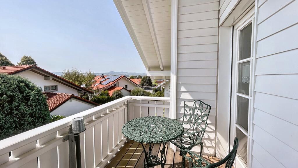 Balkon im Dachgeschoss