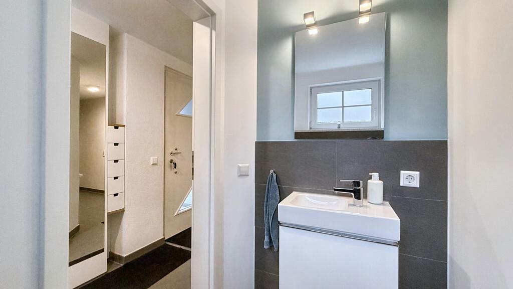 Eingangsbereich und Gäste WC