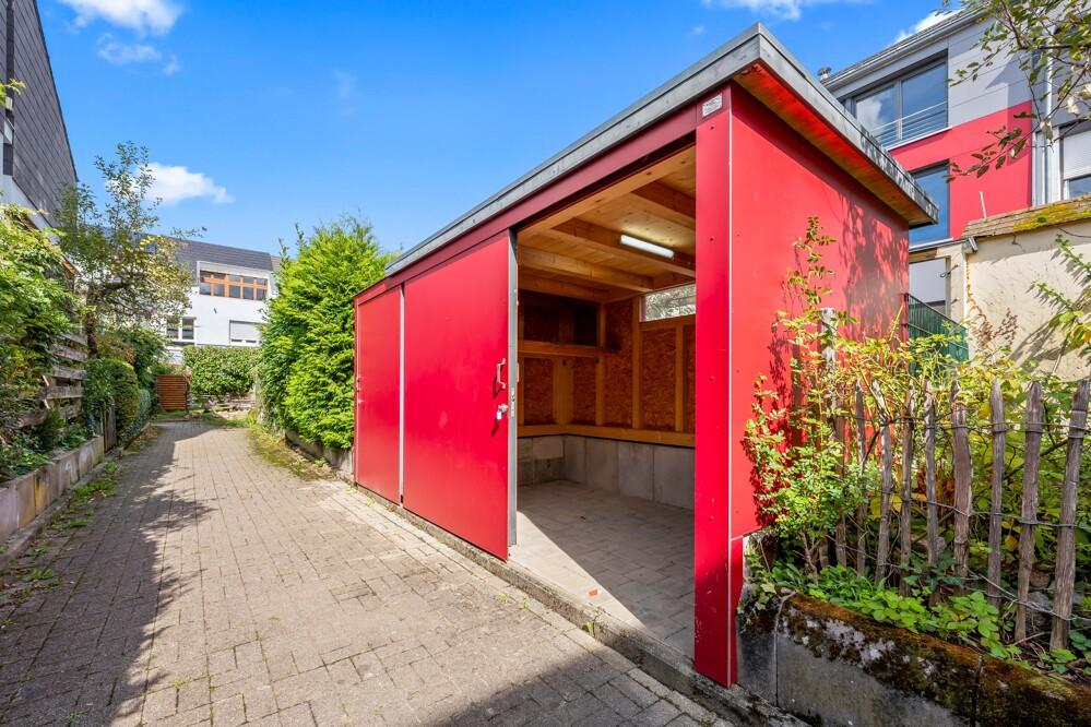 Fahrrad-/Geräteschuppen