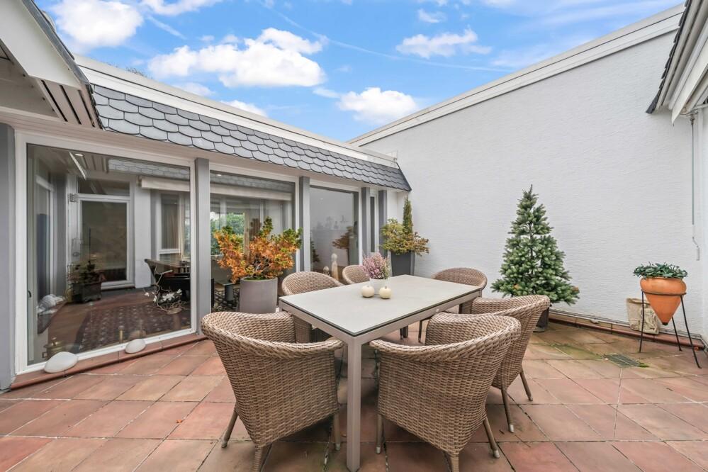 Atrium - geschützter Innenhof