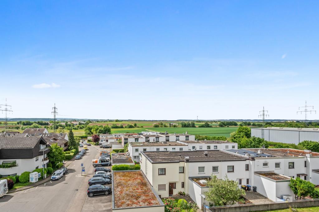 Ausblick vom Balkon